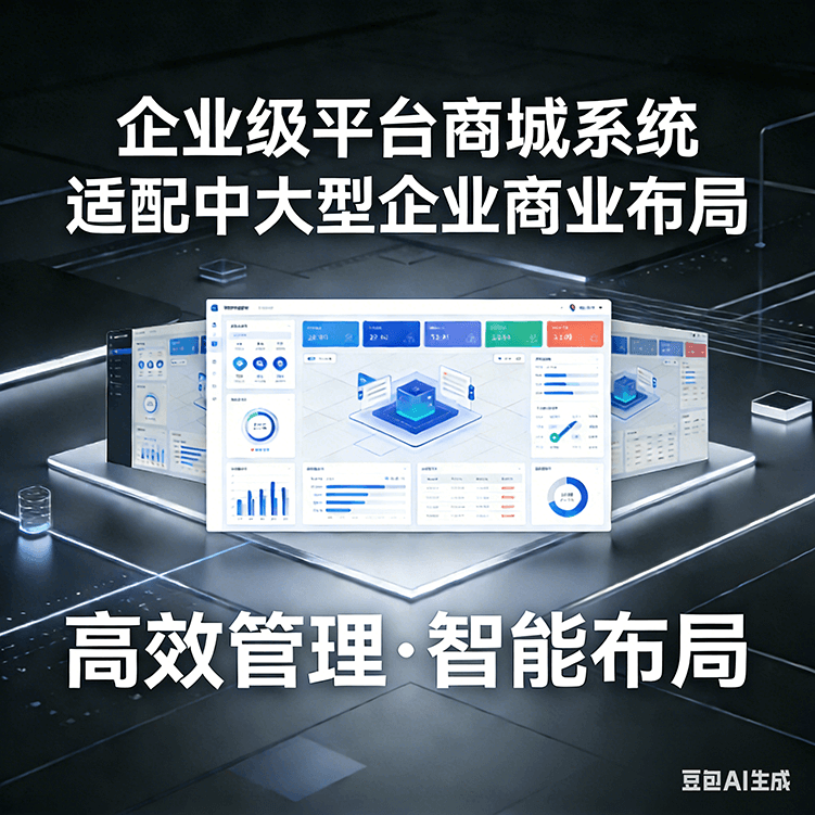企业级平台电商系统 适配中大型企业商业生态布局
